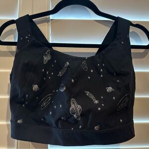 Torrid Active Space Themed Sports Bra, Size 2